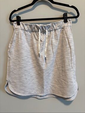 lululemon athletica On the Fly Skirt - Gray Stripes